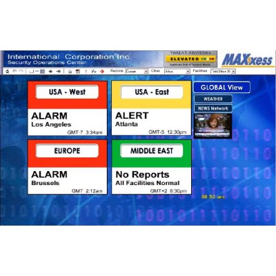 MAXxess IP Monitor Module CCTV software The MAXxess Intelligent Security Management Software has become even more intelligent...
